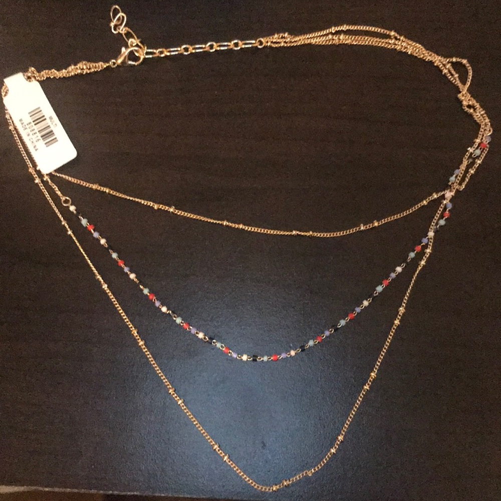 Layered necklace